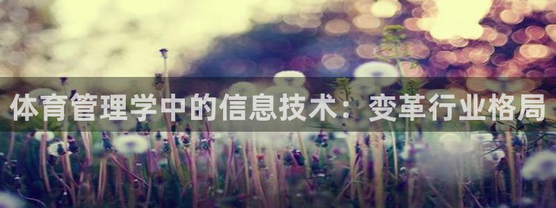 必一体育：体育管理学