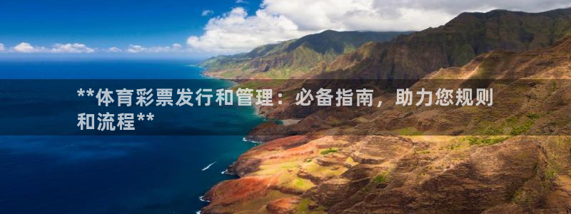 必一体育sportB体育：**体育彩票发行和管理：必备指南，