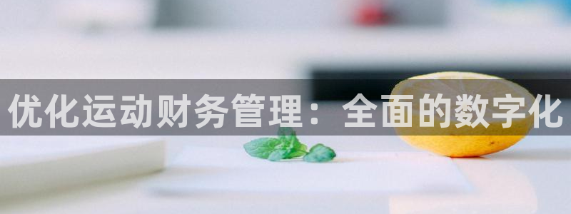 必一运动听的歌：优化运动财务管理：全面的数字化